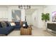 Bright living room with modern furniture and stylish decor at 4642 E Topaz Dr, San Tan Valley, AZ 85143