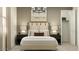Inviting bedroom boasts stylish decor, symmetrical nightstands, and a serene ambiance for restful nights at 4695 E Topaz Dr, San Tan Valley, AZ 85143