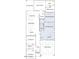 Detailed floor plan of home showcasing the layout of the bedrooms, kitchen, living spaces, and garage at 4732 E Amethyst Ln, San Tan Valley, AZ 85143
