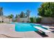 A well-maintained pool offers a refreshing escape during the hot summer days at 7435 W Trails Dr, Glendale, AZ 85308
