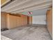 Spacious two car garage features ample built in shelving for storage and organization, with plenty of floor space at 13810 N 39Th Ave, Phoenix, AZ 85053