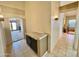 Hallway with decorative lighting at 14345 N 101St St, Scottsdale, AZ 85260