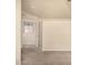 Neutral bedroom with carpeted floor and an ensuite bathroom entrance at 1655 W Stanford Ave, Gilbert, AZ 85233