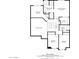 Detailed floor plan of the second floor with bedrooms and bathrooms at 1655 W Stanford Ave, Gilbert, AZ 85233