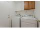 Laundry room with washer and dryer included at 1660 E Zinnia St, Casa Grande, AZ 85122