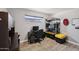 Home office area featuring desk and shelving perfect for working from home at 19615 N 18Th Dr, Phoenix, AZ 85027
