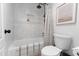 Bathroom with white subway tile shower, and modern fixtures providing a clean, bright, and functional space at 2982 S Holguin Way, Chandler, AZ 85286