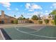 Private backyard basketball court, perfect for sports and recreation at 4220 E San Angelo Ave, Gilbert, AZ 85234