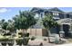The home's backyard features lush landscaping and a sturdy fence, creating a private outdoor oasis at 4490 S Montana Dr, Chandler, AZ 85248