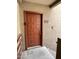 This is a close up of Unit 241 front door at 4850 E Desert Cove Ave # 241, Scottsdale, AZ 85254