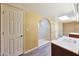 Large bathroom with dual sinks, walk in shower, and ample cabinet storage at 6911 E Thunderbird Rd, Scottsdale, AZ 85254