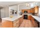 Bright kitchen with a large island and updated appliances at 6931 E Pershing Ave, Scottsdale, AZ 85254