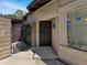 Charming entryway featuring secure gated access and a welcoming front door at 8831 N 63Rd Dr, Glendale, AZ 85302