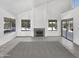 Large living area with vaulted ceilings and ample natural light at 8831 N 63Rd Dr, Glendale, AZ 85302