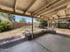 Covered patio offers ample space for outdoor entertaining and enjoying the backyard at 8831 N 63Rd Dr, Glendale, AZ 85302