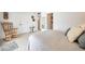 This bedroom offers neutral carpet, natural light, and a calming atmosphere at 1122 E Michelle Dr, Phoenix, AZ 85022