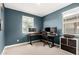 Inviting home office bathed in natural light, perfect for productivity at 12289 E Ballentine Rd, Gold Canyon, AZ 85118