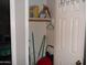 The closet features shelving, storage, and included supplies at 1333 N Higley Rd # 7, Mesa, AZ 85205