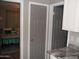 Hallway view with access to bedroom on left at 1333 N Higley Rd # 7, Mesa, AZ 85205