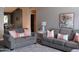 Spacious living room with neutral decor and comfortable seating arrangements at 1333 N Higley Rd # 7, Mesa, AZ 85205