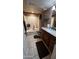 Bathroom features a bathtub/shower combo with warm-toned walls at 1440 N Idaho Rd # 1022, Apache Junction, AZ 85119