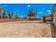 Large, level backyard under blue skies offers endless possibilities at 17201 N 35Th Dr, Glendale, AZ 85308