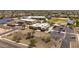 Community buildings and solar panels, providing green energy for homes in a thriving area at 18432 W Port Royale Ln, Surprise, AZ 85388