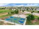 Aerial view of community basketball court for neighborhood activities and recreation at 19013 N 18Th Ave, Phoenix, AZ 85027