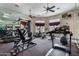 Community gym featuring treadmills, elliptical machines, and weights at 1920 E Bell Rd # 1189, Phoenix, AZ 85022