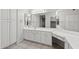 Large main bathroom features lots of cabinet space and a sit-down vanity at 19530 N 84Th Ave, Peoria, AZ 85382