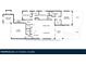 Detailed floor plan featuring a three bedrooms, a spacious kitchen, a living area, and an outdoor pool at 2315 W Duane Ln, Phoenix, AZ 85085
