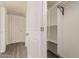View of walk-in closet with shelves and rod at 2908 N 54Th Dr, Phoenix, AZ 85031