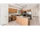 Kitchen featuring stainless steel appliances, plenty of counter space, and wood cabinets at 3006 W Matthew Dr, Phoenix, AZ 85027