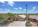 Charming single-story home featuring a well-maintained front yard, tile roof and inviting two-car garage at 3586 S Moccasin Trl, Gilbert, AZ 85297