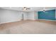 Spacious living room with neutral walls, ceiling fans, and tile flooring at 4236 S John Way, Chandler, AZ 85249