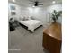 Serene bedroom with plush bedding, natural light, and ample closet space at 434 N 56Th St, Mesa, AZ 85205