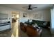 Spacious living room with comfortable seating, modern decor, and plenty of natural light at 434 N 56Th St, Mesa, AZ 85205
