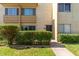 Inviting condo exterior featuring lush greenery and a well-maintained facade and private front door at 4600 N 68Th St # 379, Scottsdale, AZ 85251