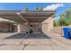 Assigned covered parking spot with convenient guest parking spaces and additional storage at 541 N Lesueur St, Mesa, AZ 85203