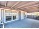 Covered patio offers an outdoor living space with views and a tranquil setting at 11192 N Johnson Rd, Maricopa, AZ 85139