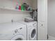 Efficient laundry area with washer, dryer, and storage at 11333 N 92Nd St # 1075, Scottsdale, AZ 85260