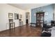 View of a living room showcasing tile flooring and neutral-colored walls at 1145 E Harold Dr, San Tan Valley, AZ 85140