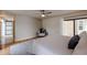 Serene main bedroom with backyard access and an open design at 12448 N 76Th St, Scottsdale, AZ 85260