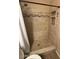 Bathroom featuring tile shower with decorative tile border at 1616 W Temple St, Chandler, AZ 85224