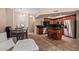 Open-concept living space featuring a well-equipped kitchen and a cozy dining area at 2401 E Rio Salado Pkwy # 1192, Tempe, AZ 85288