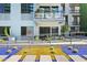 Beautiful landscaping surrounds the exterior of this stylish apartment building at 3131 N Central Ave # 3009, Phoenix, AZ 85012