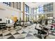 Well-equipped gym with treadmills, bikes and weights for residents' fitness needs at 3131 N Central Ave # 3009, Phoenix, AZ 85012