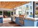 A complete outdoor kitchen featuring stainless steel grills and counter space, perfect for entertaining guests at 3131 N Central Ave # 3009, Phoenix, AZ 85012