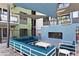 Comfortable outdoor seating area with fireplace, perfect for entertaining at 3131 N Central Ave # 3009, Phoenix, AZ 85012