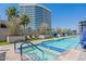 Sparkling swimming pool and hot tub area perfect for relaxation and recreation at 3131 N Central Ave # 3009, Phoenix, AZ 85012